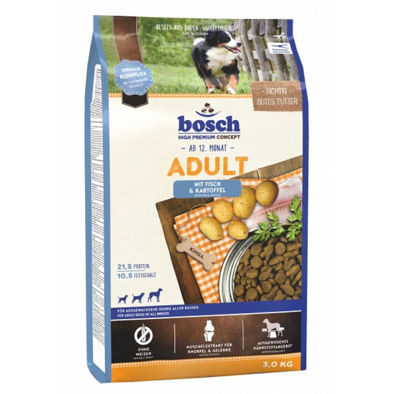Bosch Adult z ribo in krompirjem 3kg