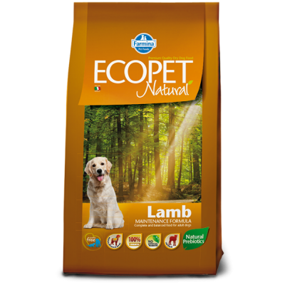 ECOPET NATURAL LAMB MEDIUM 12KG