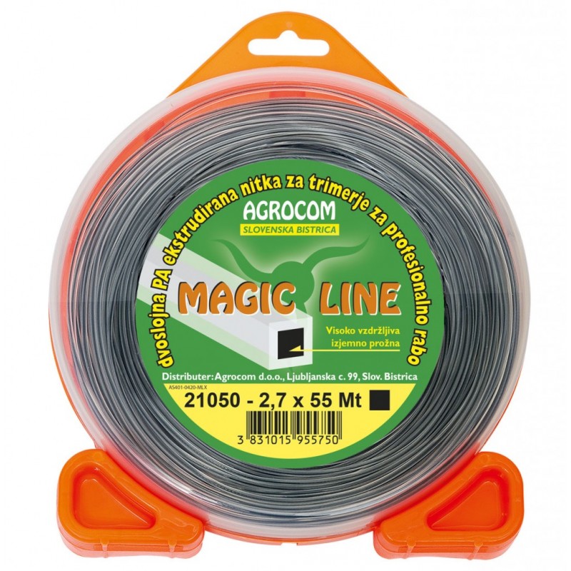Nitka 2,7 x 55 kvadratna z ojačitvijo MAGIC LINE