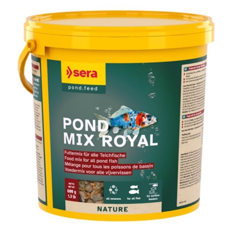 Sera Pond Mix – hrana za ribniške ribe 185g