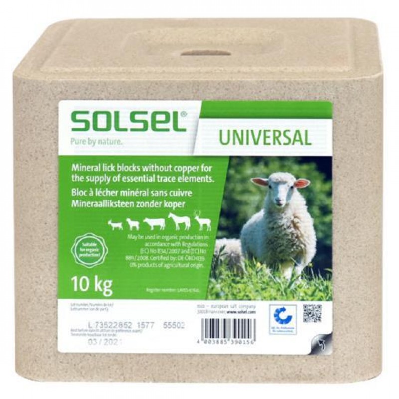 SOLNIK SOLSEL MINERALNI 10KG UNIVERZAL 